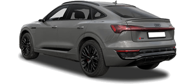 Audi Q8 Sportback e-tron Leasing - rear angle - DirectLease
